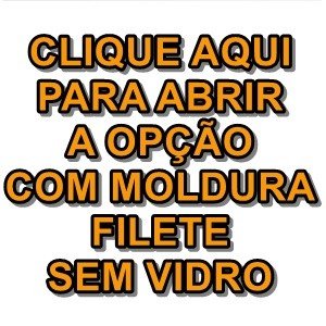 quadro moldura sem vidro